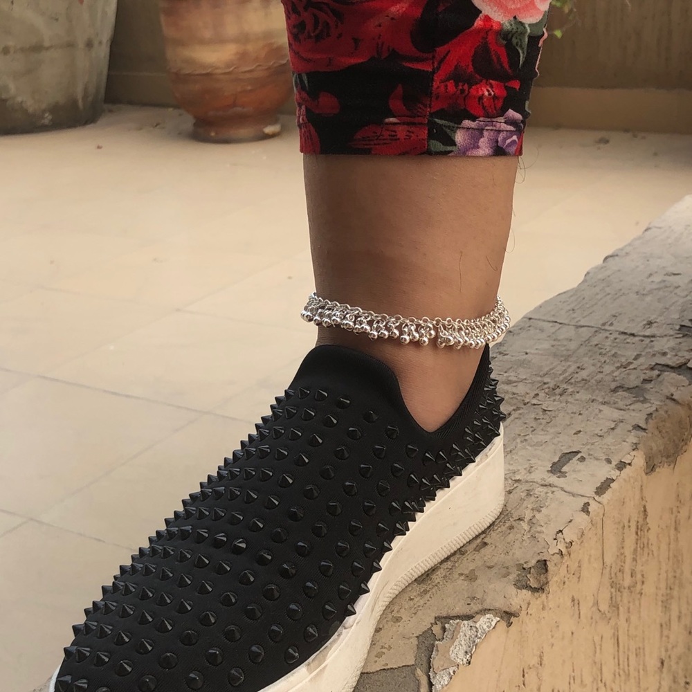 Silver anklet - Picture 4 of 5